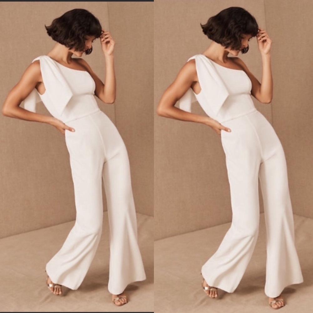 BHLDN Windham Jumpsuit Color:Ivory NWT